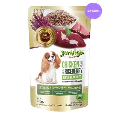 Jerhigh chicken with riceberry 120g