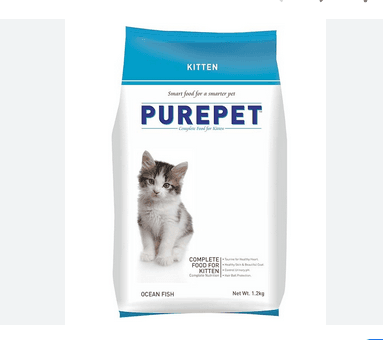 Purepet Kitten Ocean Fish 1kg